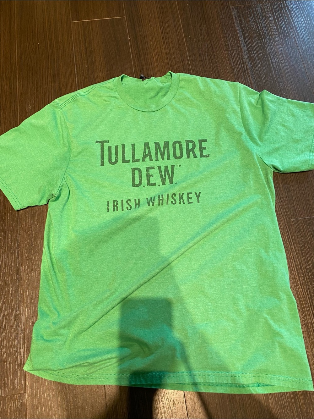 Tullamore Dew Michigan State Go Green Go White T-shirt Extremely Rare